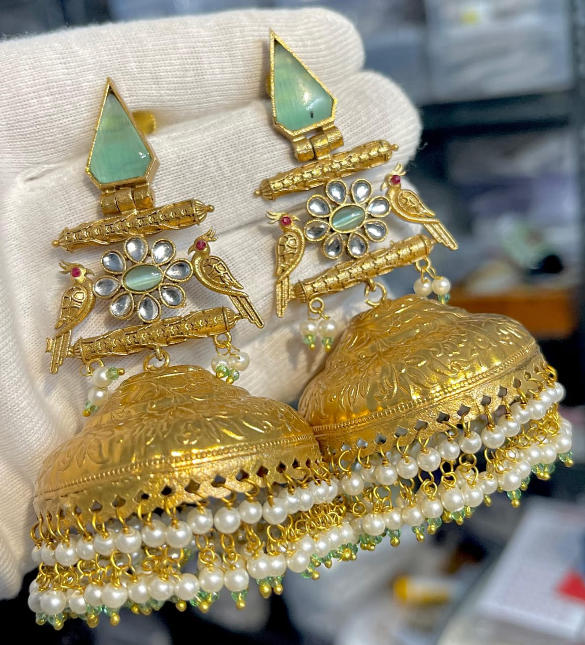 Most Viral Kashmiri Jhumkas